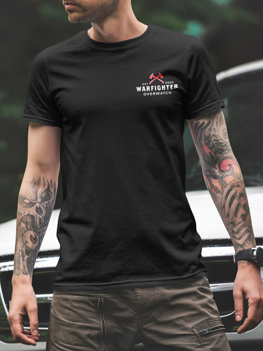 WFOW Firefighter Crossed Axes Tee