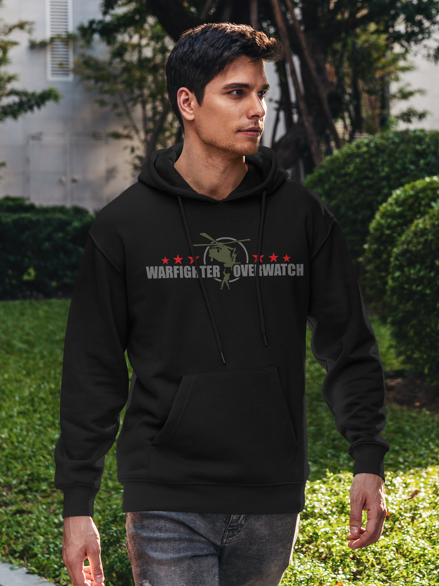 Warfighter Overwatch Premium Logo Hoodie