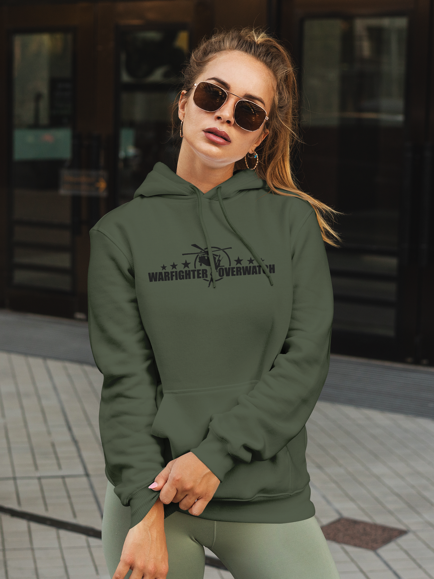 Warfighter Overwatch Premium Logo Hoodie